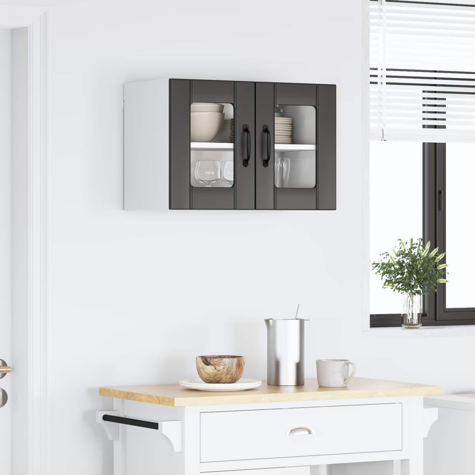 Mobile da cucina Nero 60 x 31 x 40 cm Legno multistrato 884967