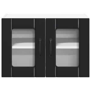 Mobile da cucina 2 pcs Nero 60 x 31 x 40 cm Legno multistrato 884968