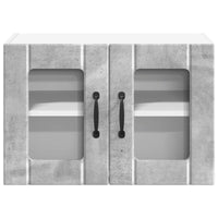 Mobile da cucina 2 pcs Grigio cemento 60 x 31 x 40 cm 884972
