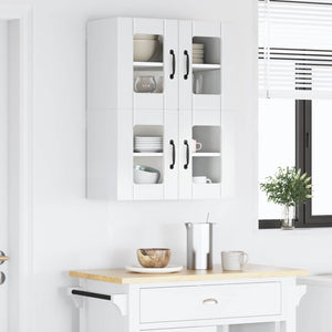 Mobile da cucina 2 pcs Bianco Lucido 60 x 31 x 40 cm 884974