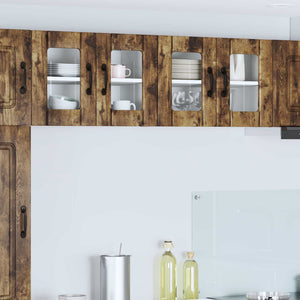 Mobile da cucina 2 pcs Rovere fumé 60 x 31 x 40 cm 884976