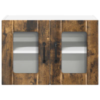 Mobile da cucina 2 pcs Rovere fumé 60 x 31 x 40 cm 884976