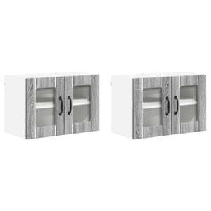 Mobile da cucina 2 pcs Grigio Sonoma 60 x 31 x 40 cm 884978