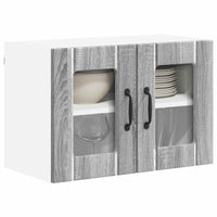 Mobile da cucina 2 pz-Set di 2 Armadio da cucina Grigio Sonoma 60 x 31 x 40 cm 954839