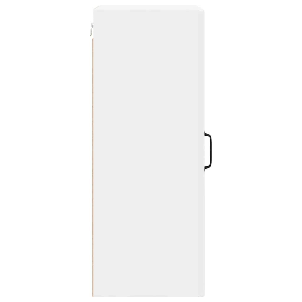 Pensile cucina 2 pcs Bianco 40 x 31 x 80 cm Legno multistrato 884986