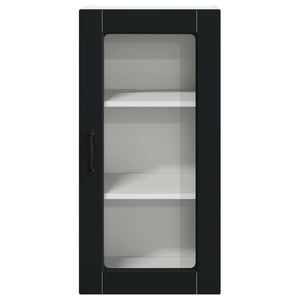 Mobile da cucina 2 pcs Nero 40 x 31 x 80 cm Legno multistrato 884988
