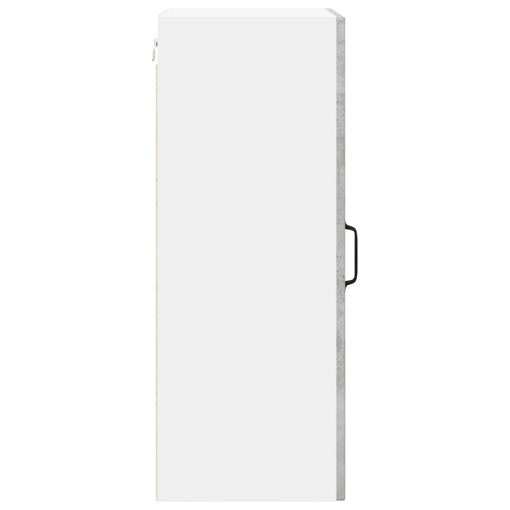 Mobile da cucina 2 pz-Set di 2 Armadio da cucina Grigio cemento 40 x 31 x 80 cm 248189