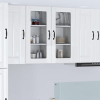 Mobile da cucina 2 pcs Bianco Lucido 40 x 31 x 80 cm 884994