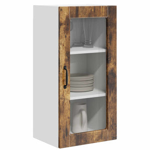 Mobile da cucina 2 pz-Set di 2 Armadio da cucina Rovere fum¨¦ 40 x 31 x 80 cm 939628