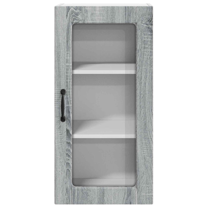 Mobile da cucina 2 pz-Set di 2 Armadio da cucina Grigio Sonoma 40 x 31 x 80 cm 978084