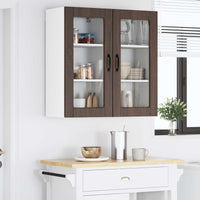 Mobile da cucina 2 pcs Rovere Marrone 40 x 31 x 80 cm 885000