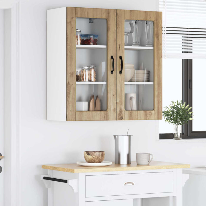 Mobile da cucina 2 pcs Rovere artigianale 40 x 31 x 80 cm 885004