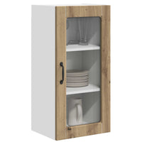 Mobile da cucina 2 pz-Set di 2 Armadio da cucina Rovere artigianale 40 x 31 x 80 cm 152541