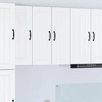 Mobile da cucina 2 pcs Bianco 30 x 31 x 80 cm Legno multistrato 885006