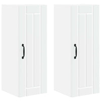 Mobile da cucina 2 pcs Bianco 30 x 31 x 80 cm Legno multistrato 885006