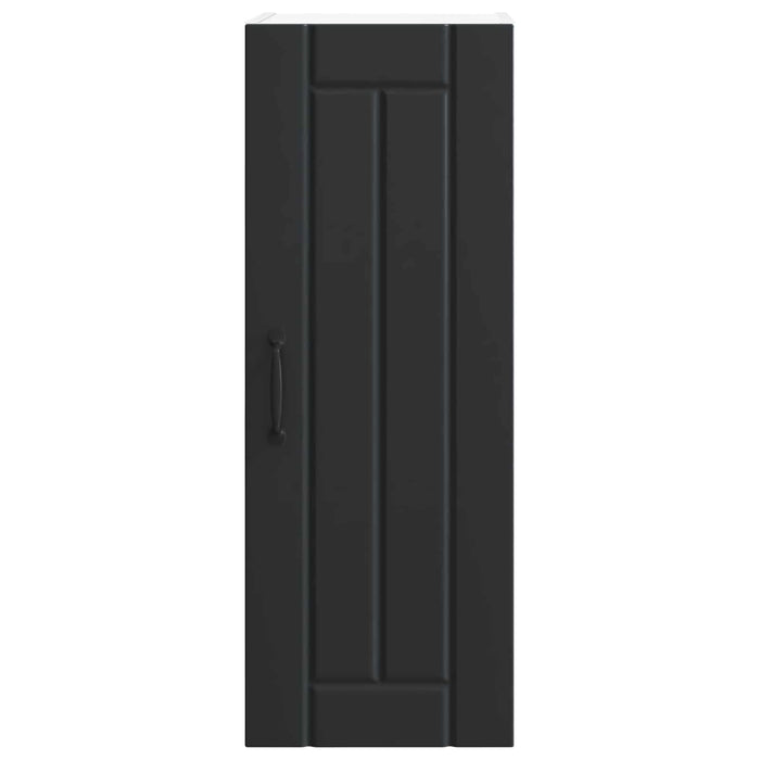 Mobile da cucina 2 pz-Set di 2 Armadio da cucina Nero 30 x 31 x 80 cm Legno multistrato 306857