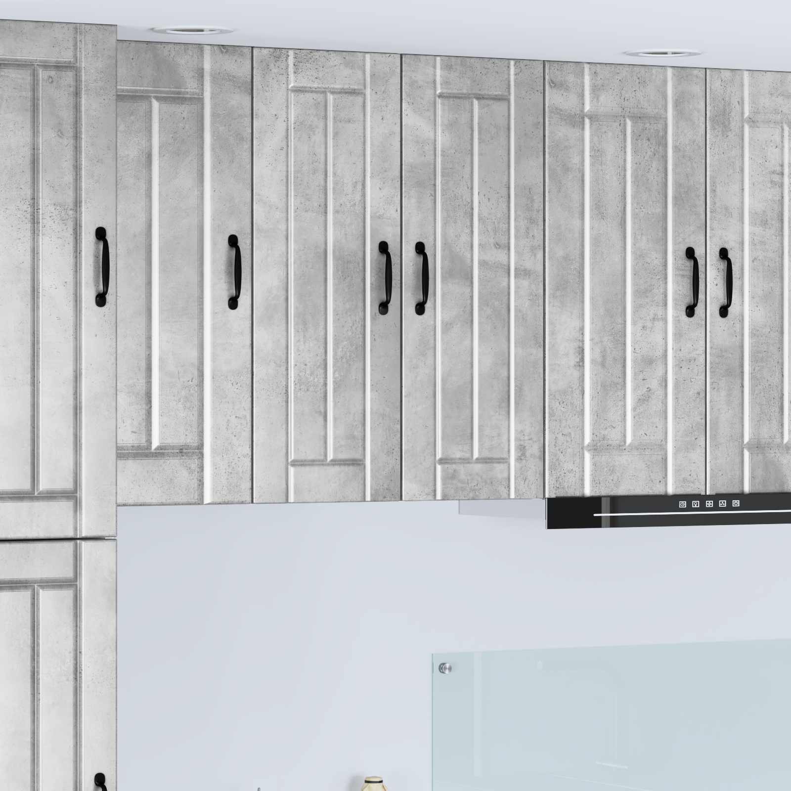 Mobile da cucina Grigio cemento 30 x 31 x 80 cm 885011