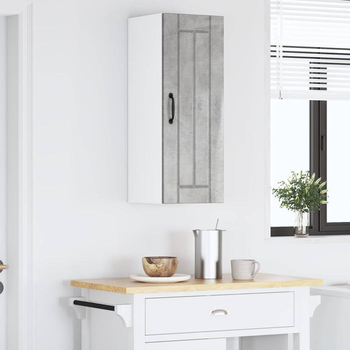 Mobile da cucina Grigio cemento 30 x 31 x 80 cm 885011