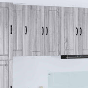 Mobile da cucina 2 pcs Grigio Sonoma 30 x 31 x 80 cm 885018