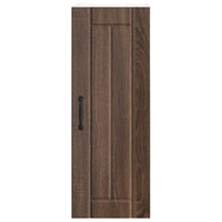 Mobile da cucina 2 pz-Set di 2 Armadio da cucina Rovere Marrone 30 x 31 x 80 cm 742088