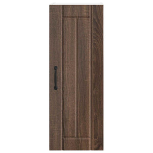 Mobile da cucina 2 pz-Set di 2 Armadio da cucina Rovere Marrone 30 x 31 x 80 cm 742088