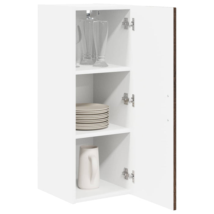 Mobile da cucina 2 pz-Set di 2 Armadio da cucina Rovere Marrone 30 x 31 x 80 cm 742088