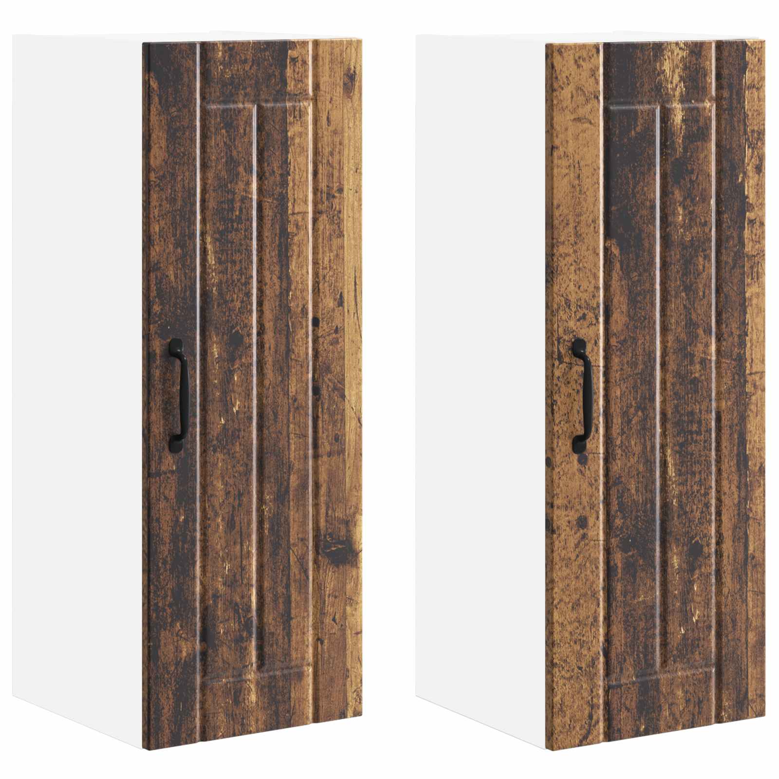 Mobile da cucina 2 pz-Set di 2 Armadio da cucina Legno vecchio 30 x 31 x 80 cm 263752