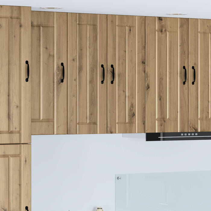 Pensile cucina con porta Rovere artigianale 30 x 31 x 80 cm 885023