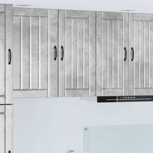 Mobile da cucina-Armadio da cucina Grigio cemento 40 x 31 x 80 cm 912730