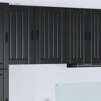 Mobile da cucina-Armadio da cucina Nero 50 x 31 x 80 cm Legno multistrato 581221