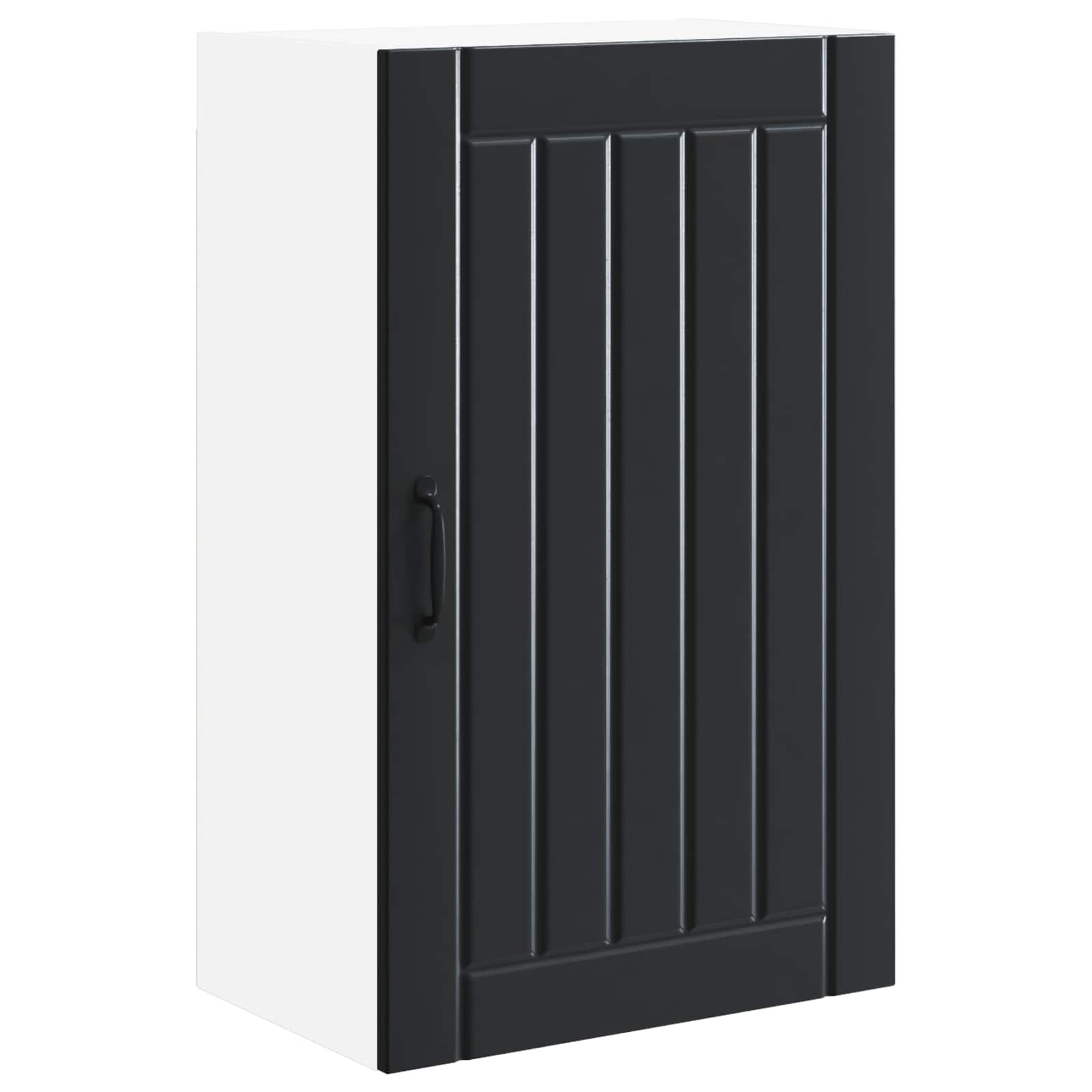 Mobile da cucina-Armadio da cucina Nero 50 x 31 x 80 cm Legno multistrato 581221