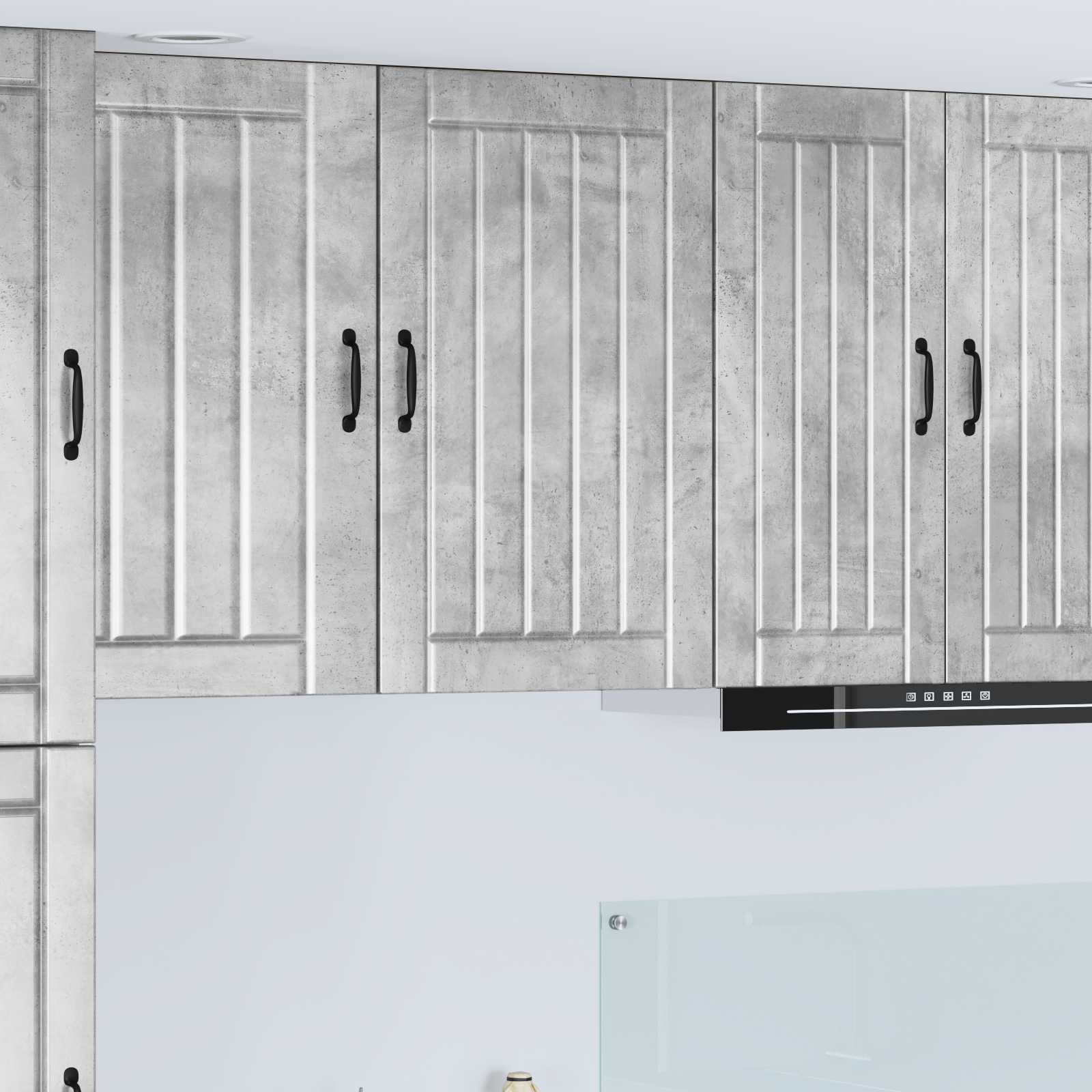 Mobile da cucina-Armadio da cucina Grigio cemento 50 x 31 x 80 cm