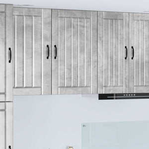 Mobile da cucina-Armadio da cucina Grigio cemento 50 x 31 x 80 cm