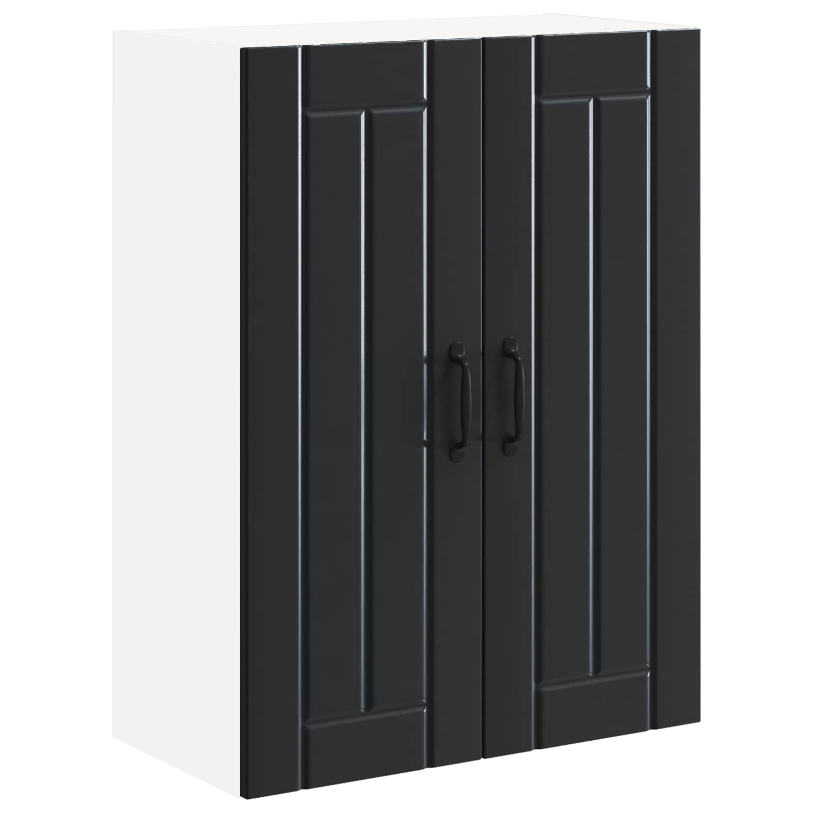 Mobile da cucina-Armadio da cucina Nero 60 x 31 x 80 cm Legno multistrato 382041