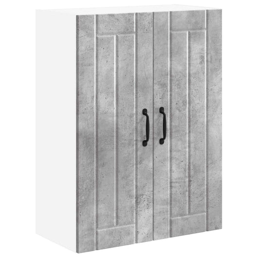 Mobile da cucina-Armadio da cucina Grigio cemento 60 x 31 x 80 cm 673257