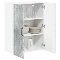 Mobile da cucina-Armadio da cucina Grigio cemento 60 x 31 x 80 cm 673257
