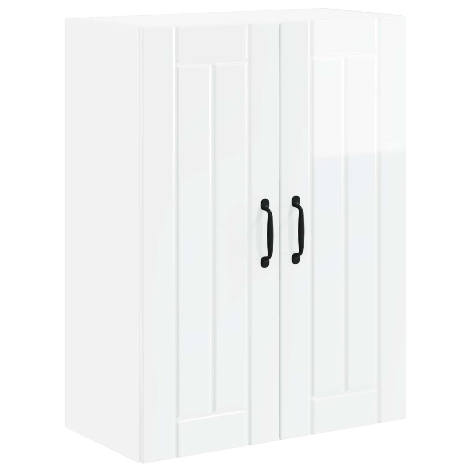 Mobile da cucina-Armadio da cucina Bianco Lucido 60 x 31 x 80 cm 679465