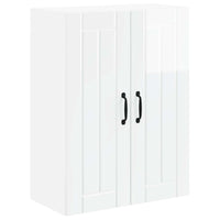 Mobile da cucina-Armadio da cucina Bianco Lucido 60 x 31 x 80 cm 679465