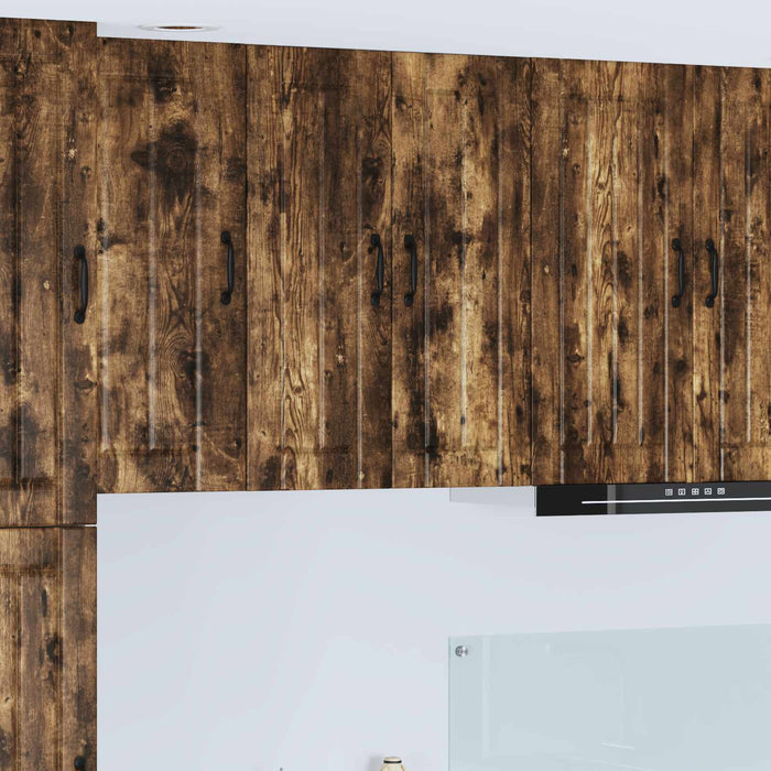 Mobile da cucina-Armadio da cucina Rovere fum¨¦ 60 x 31 x 80 cm Legno multistrato 142761