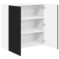 Mobile da cucina-Armadio da cucina Nero 80 x 31 x 80 cm Legno multistrato 450208