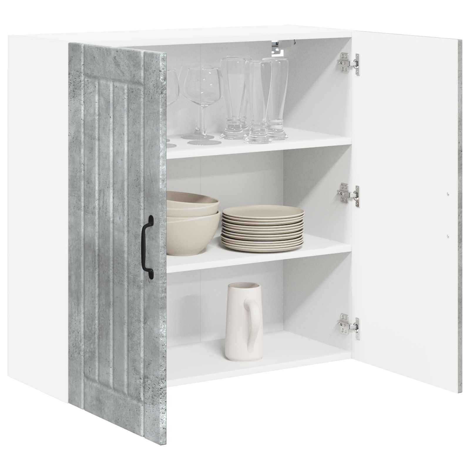 Mobile da cucina-Armadio da cucina Grigio cemento 80 x 31 x 80 cm 589605