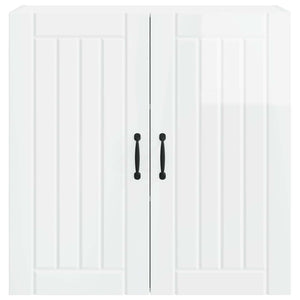 Mobile da cucina-Armadio da cucina Bianco Lucido 80 x 31 x 80 cm 322794