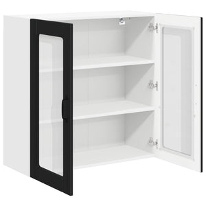 Mobile da cucina-Armadio da cucina Nero 80 x 31 x 80 cm Legno multistrato 830191