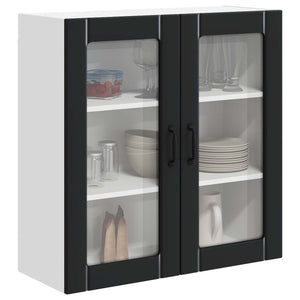 Mobile da cucina-Armadio da cucina Nero 80 x 31 x 80 cm Legno multistrato 830191