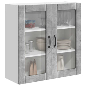 Mobile da cucina-Armadio da cucina Grigio cemento 80 x 31 x 80 cm 601356