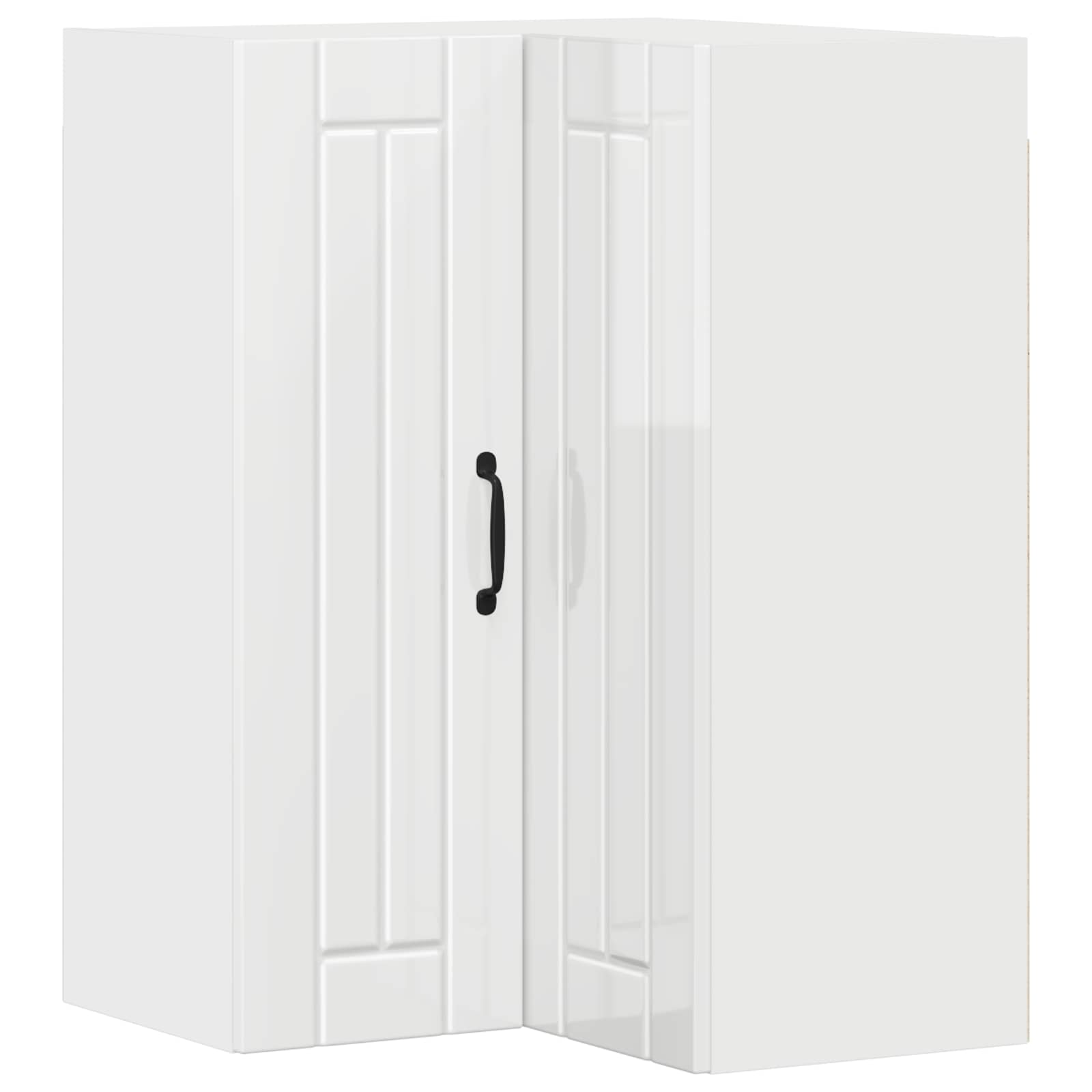 Mobile da cucina-Armadio da cucina Bianco Lucido 57 x 57 x 80 cm