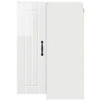 Mobile da cucina-Armadio da cucina Bianco Lucido 57 x 57 x 80 cm