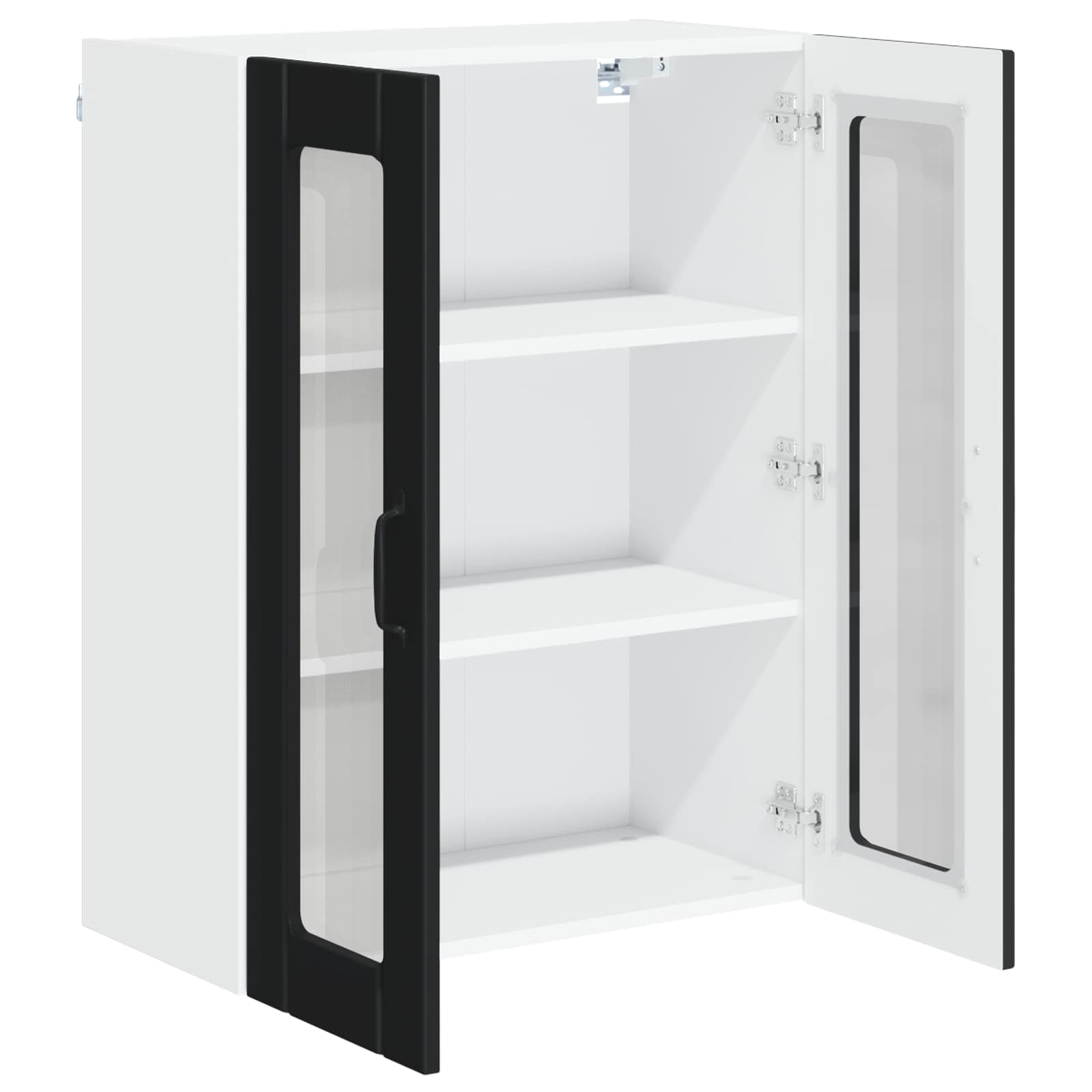 Mobile da cucina-Armadio da cucina Nero 60 x 31 x 80 cm Legno multistrato 531668