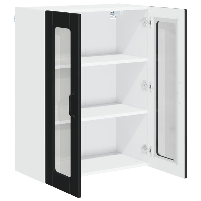 Mobile da cucina-Armadio da cucina Nero 60 x 31 x 80 cm Legno multistrato 531668