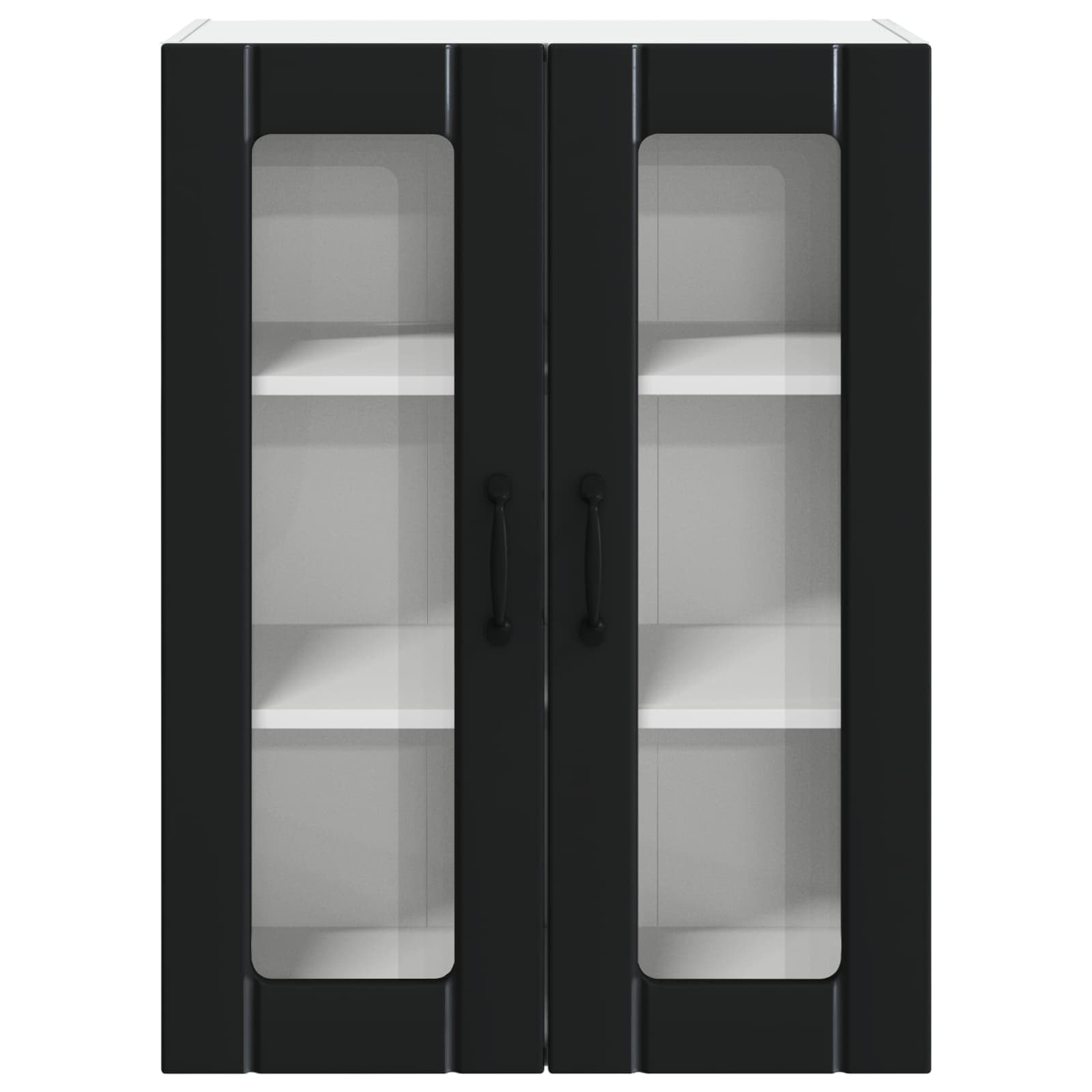 Mobile da cucina-Armadio da cucina Nero 60 x 31 x 80 cm Legno multistrato 531668